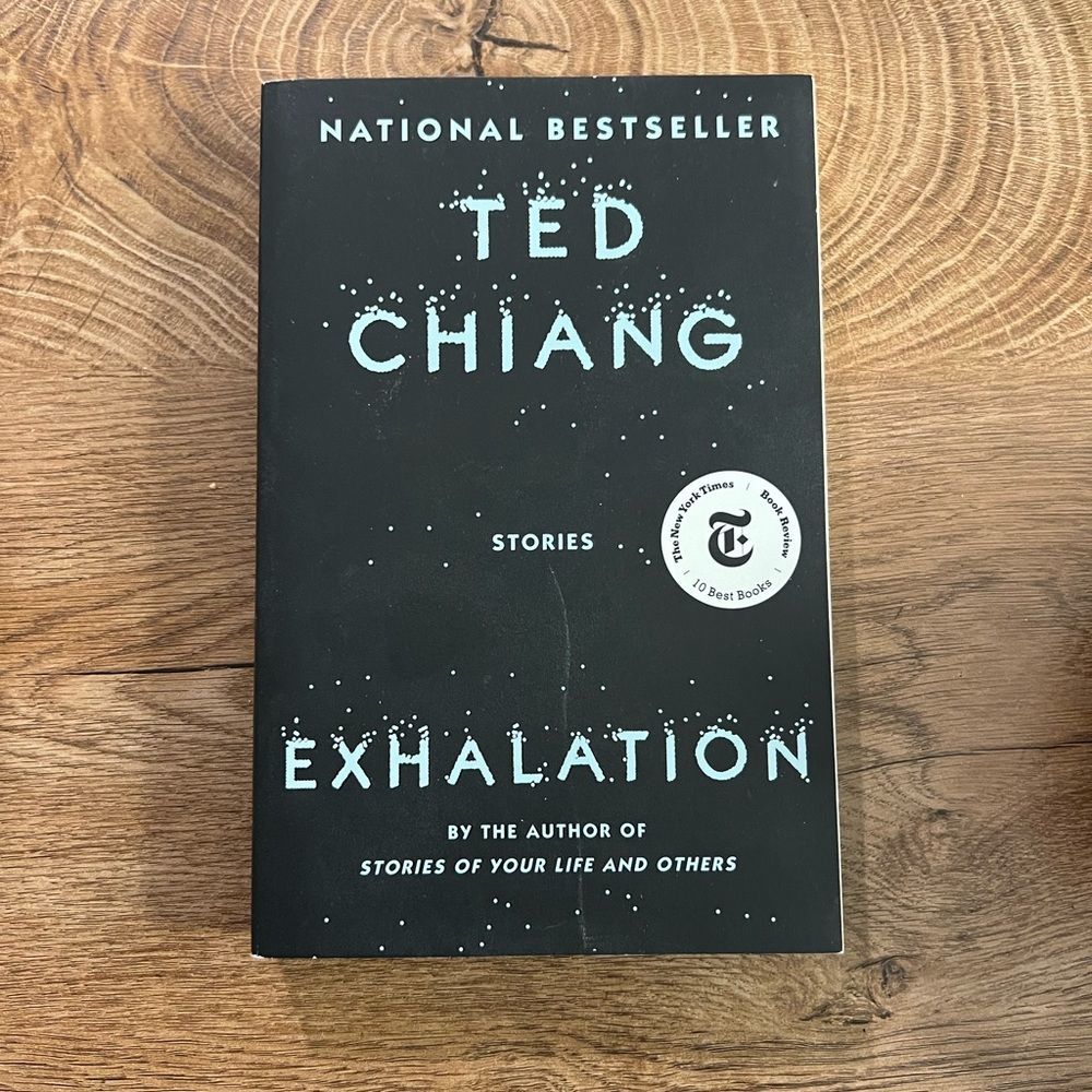 Exhalation by Ted Chiang (excellent condition)